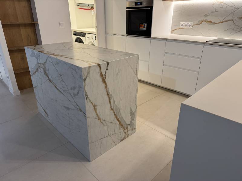 Plan de travail en Dekton sur Montpellier