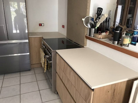 Notre zone d'activité pour ce service Construction d'un plan de travail pour une cuisine extérieure à Sète 34200